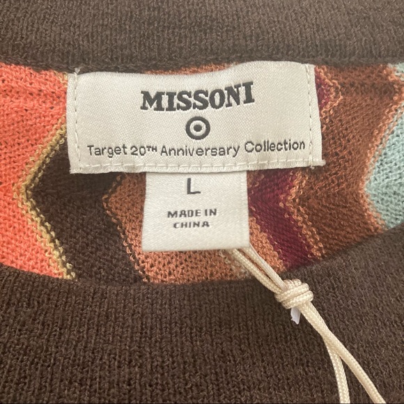 Missoni for Target / Brown chevron stripe dress - Picture 9 of 14
